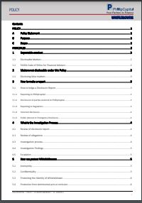 PhillipCapital Whistleblower Policy