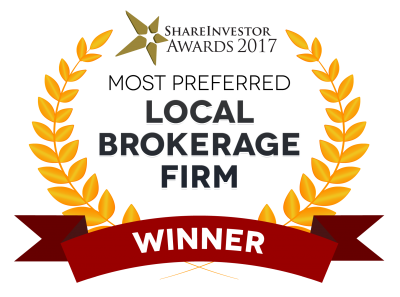 Phillip Capital Share Investor Awards 2017 Most Preferred Local Brokerage Firm